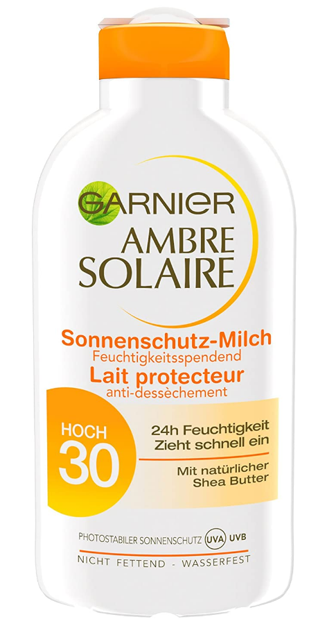 Image of GARNIER AMBRE SOLAIRE Sonnenschutzmilch LSF 30 (200ml)