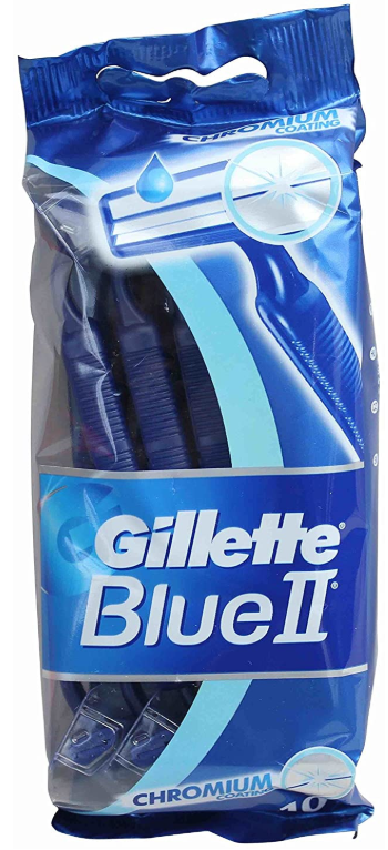 Image of Gillette Blue II Einwegrasierer für Männer (10 Stk)