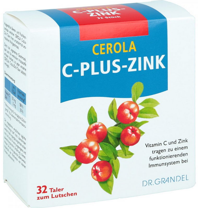 Image of DR. GRANDEL CEROLA C-Plus-Zink Taler (32 Stk)
