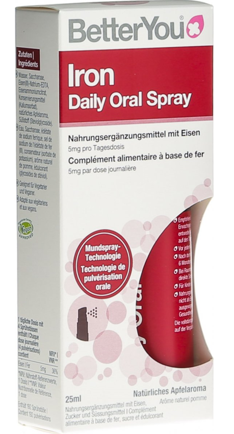 Image of BetterYou Iron Daily Oral Spray (25ml)