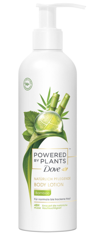 Image of Dove Powered by Plants Body Lotion Bamboo (250ml)