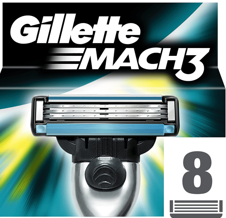 Image of Gillette Mach3 Klingen (8 Stk)