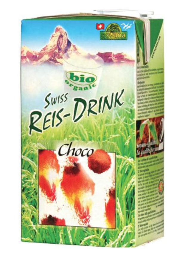 Image of soyana Swiss Reis-Drink Choco Bio (1lt)