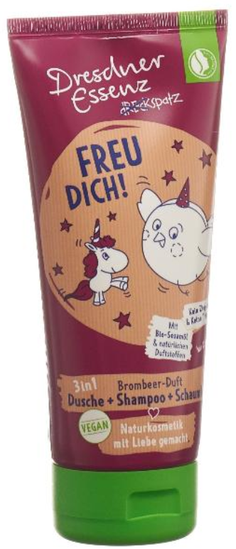 Image of Dresdner Essenz Dreckspatz Kinder Duschgel Freu Dich (200ml)