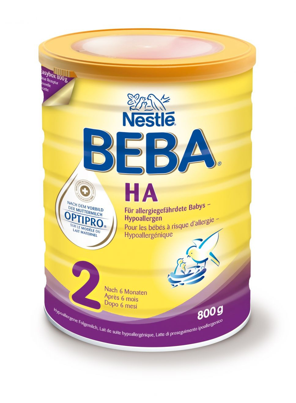Image of Nestle - Beba Optipro HA 2 nach 6 Monaten (800g)