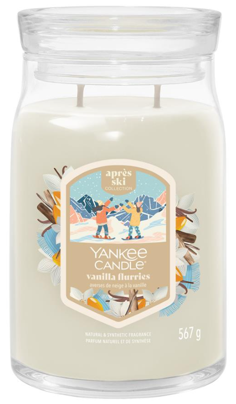 Yankee Candle Vanilla Flurries Signature Large Jar (1 pc) – Kanela AG