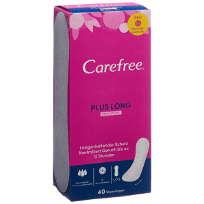 Carefree panty liners Plus Long Fresh (40 pieces)