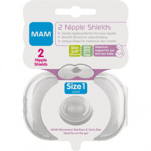 MAM nipple shields size 1 (2 pieces)