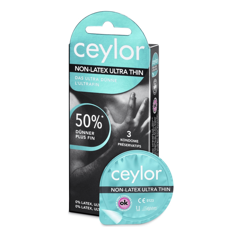 Ceylor non latex ultra thin condom (3 pcs)