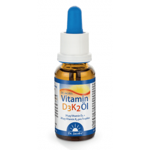 Dr. Jacob's de l'huile de vitamine D3K2 (20 ml)