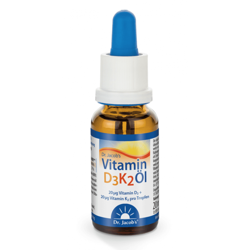 Dr. Jacob's Vitamin D3K2 Öl (20ml)