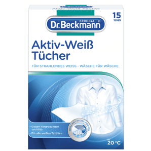 Dr.Beckmann Aktiv Weiß Tücher (15 Stk)
