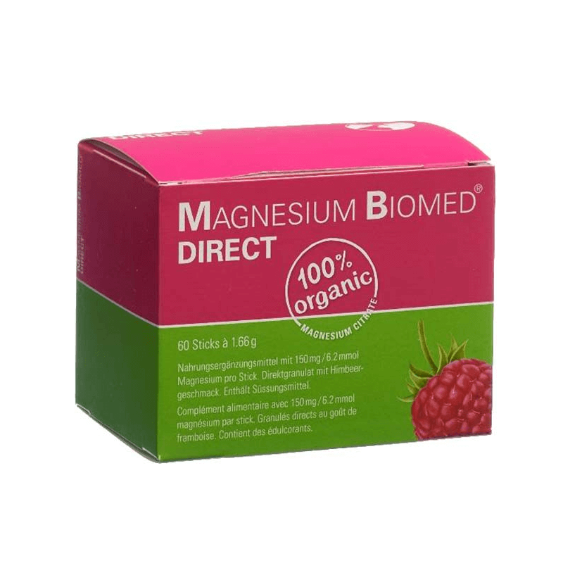 Magnesium Biomed Direct Sticks (60 Stk)