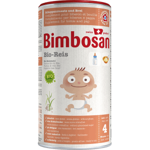 Bimbosan bio rice and corn can (400g)