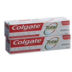 COLGATE Total ORIGINAL Duo de dentifrice (2x100ml)
