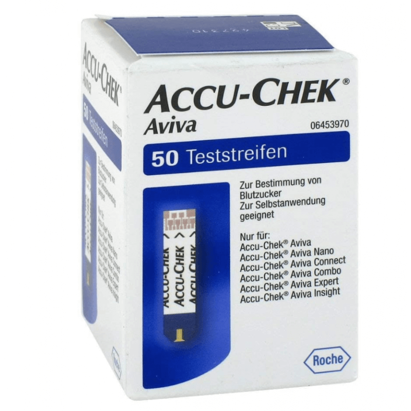 Accu-Check Aviva des bandelettes de test (50 pièces)