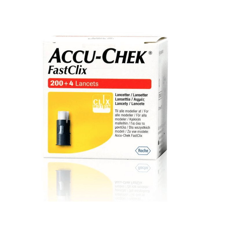 Accu-Chek FastClix lancets (200 + 4 pieces)