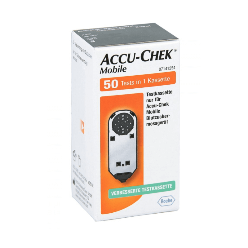 Accu-Chek Mobile une cassette de test (50 pièces)