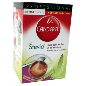 CANDEREL GREEN des bâtonnets de stevia (250 pièces)