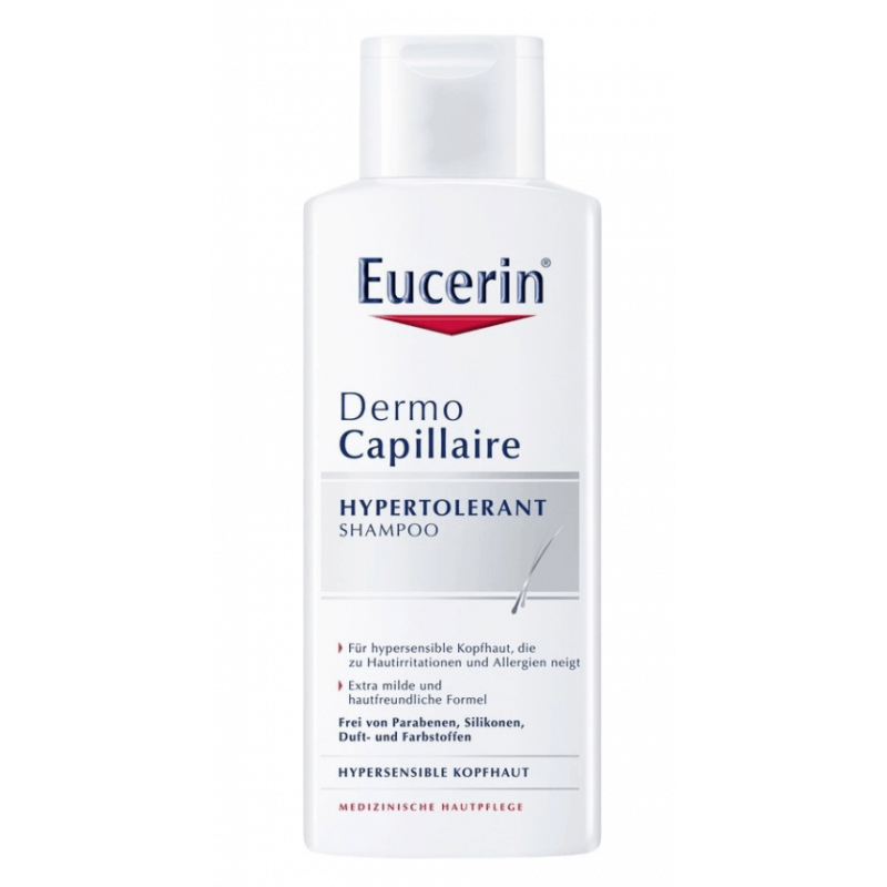 Eucerin DermoCapillaire le shampooing hypertolérant (250ml)