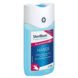 Sterillium Protect & Care désinfectant gel pour les mains (50ml)