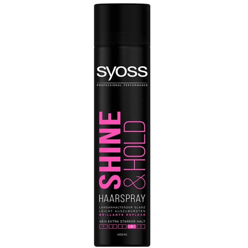 Syoss Hairspray Shine&Hold (400ml)