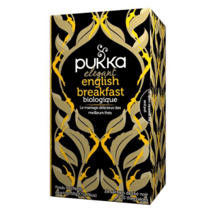 Pukka elegant english breakfast organic tea (20 bags)