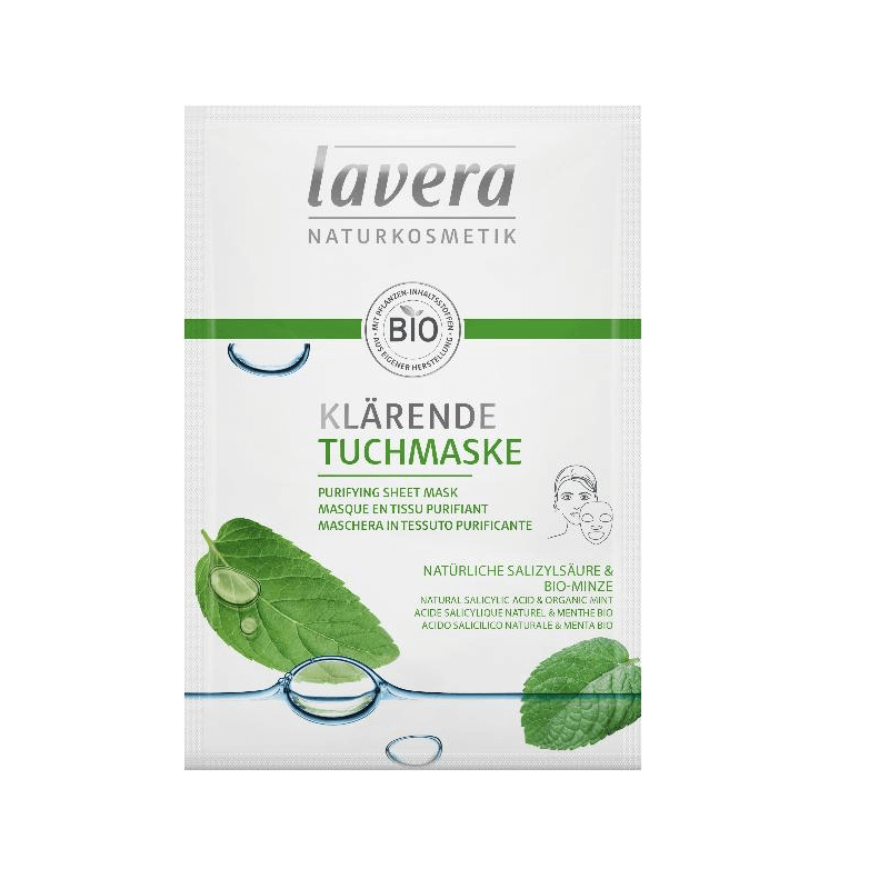 Lavera clearing sheet mask (10 pieces)