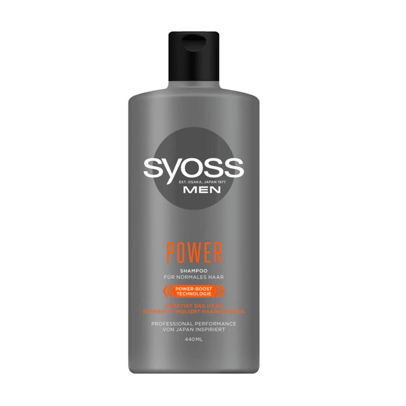 Buy Syoss Men Power Shampoo 440ml Online Kanela