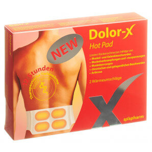 Dolor-X Hot Pad enveloppes chauffantes (2 pièces)