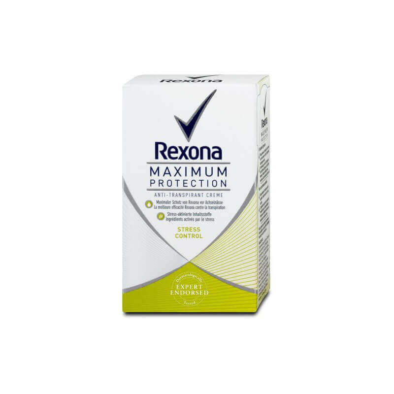 Rexona Déodorant Cream Stick Maximum Protection Stress Control Woman (45ml)