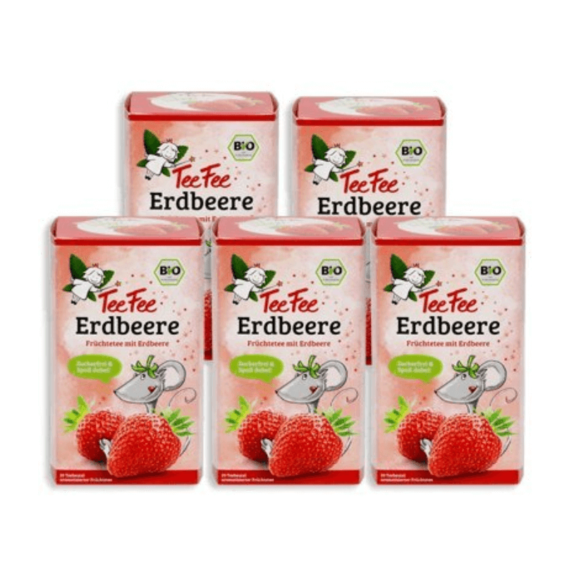 TeeFee Früchtetee Erdbeere (5x20 Stk)