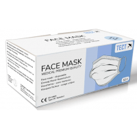 TECT masque facial médical type IIR (50 pièces)