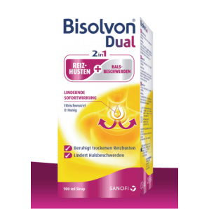 Bisolvon Dual 2 in 1 cough syrup (100ml)