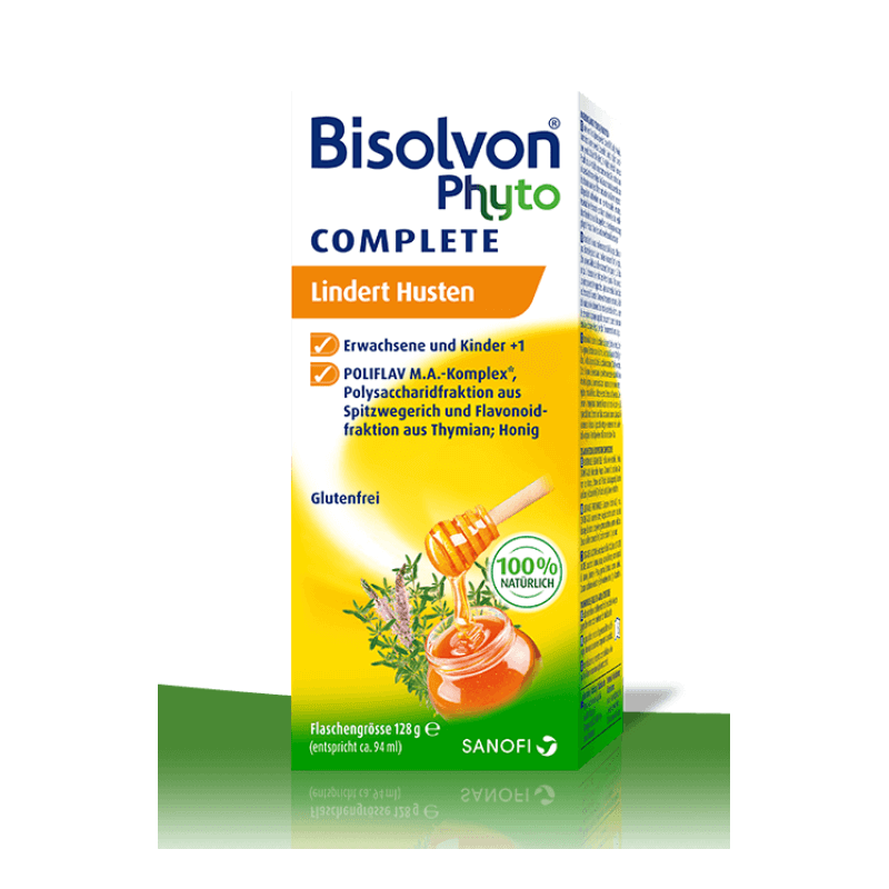 Bisolvon Phyto Complete sirop contre la toux (94ml)