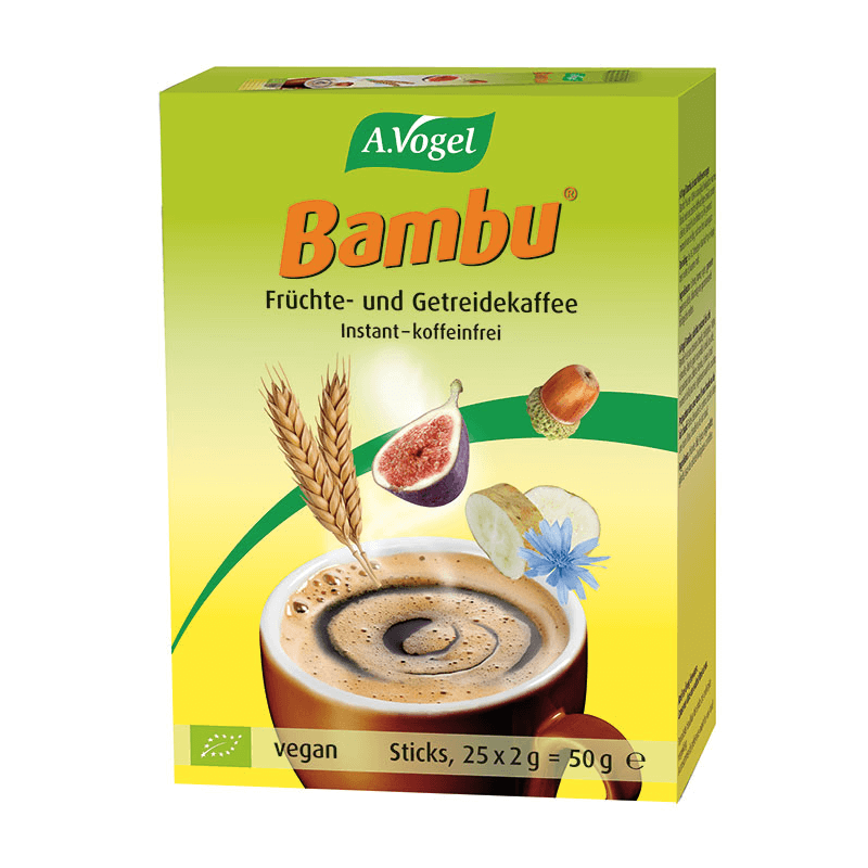 A. Vogel Bambu instant fruit and grain coffee (25x2g)