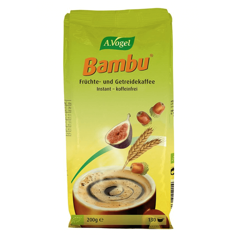 A. Vogel Bambu instant fruit and grain coffee refill (200g)
