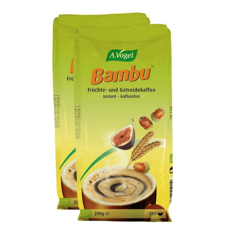 A. Vogel Bambu instant fruit and grain coffee refill (2x200g)