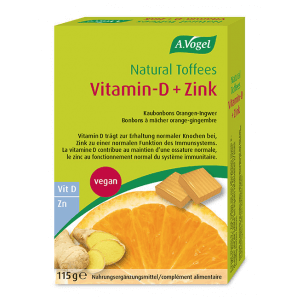 A. Vogel Toffees naturali Vitamina D + Zinco (115g)