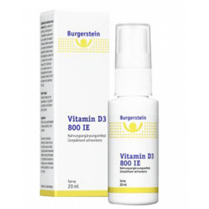 Burgerstein Vitamin D3 800 IU spray (20ml)