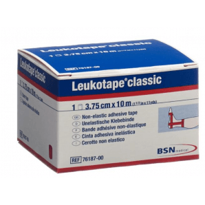 Leukotape classic plaster tape red (10m x 3.75cm)