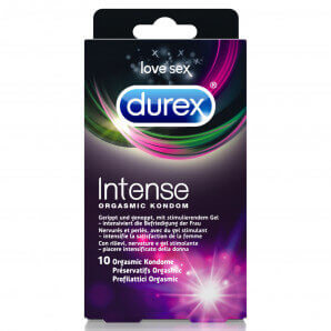 Durex préservatifs Intense Orgasmic (12 pcs)