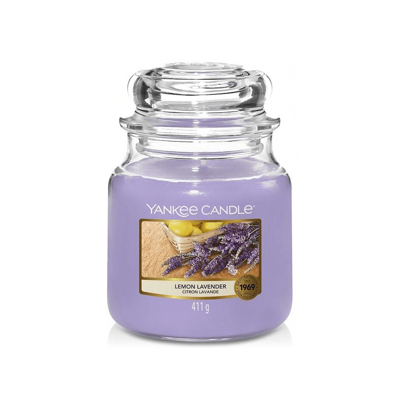 Yankee Candle Zitrone Lavendel (mittel)