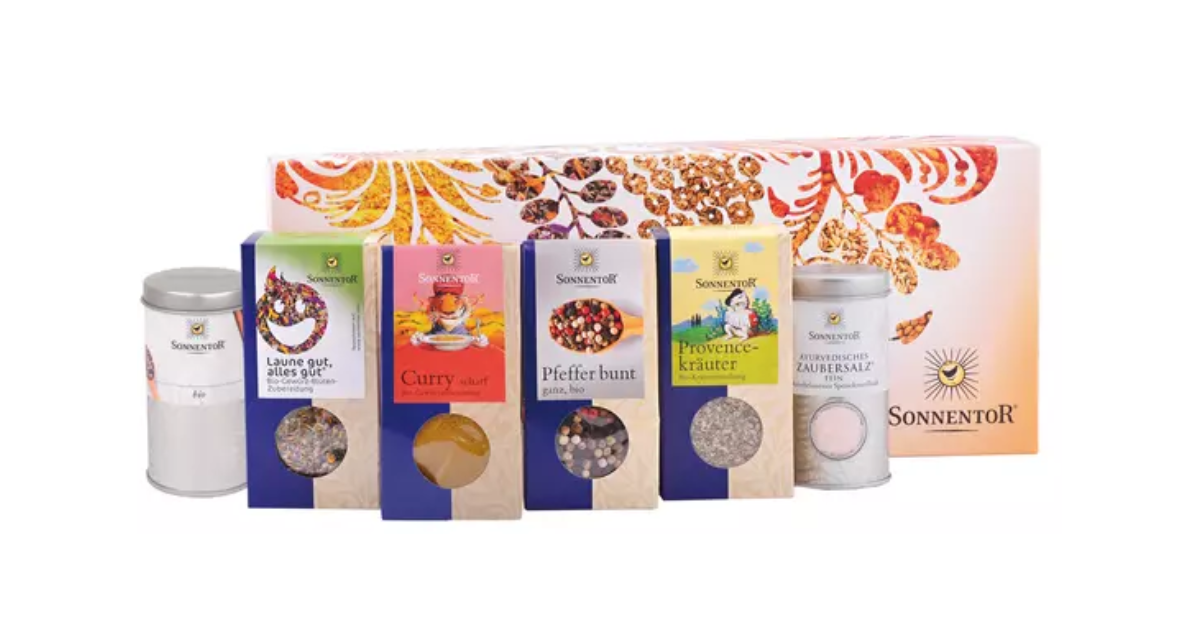 Sonnentor Finest Spices In A Gift Box