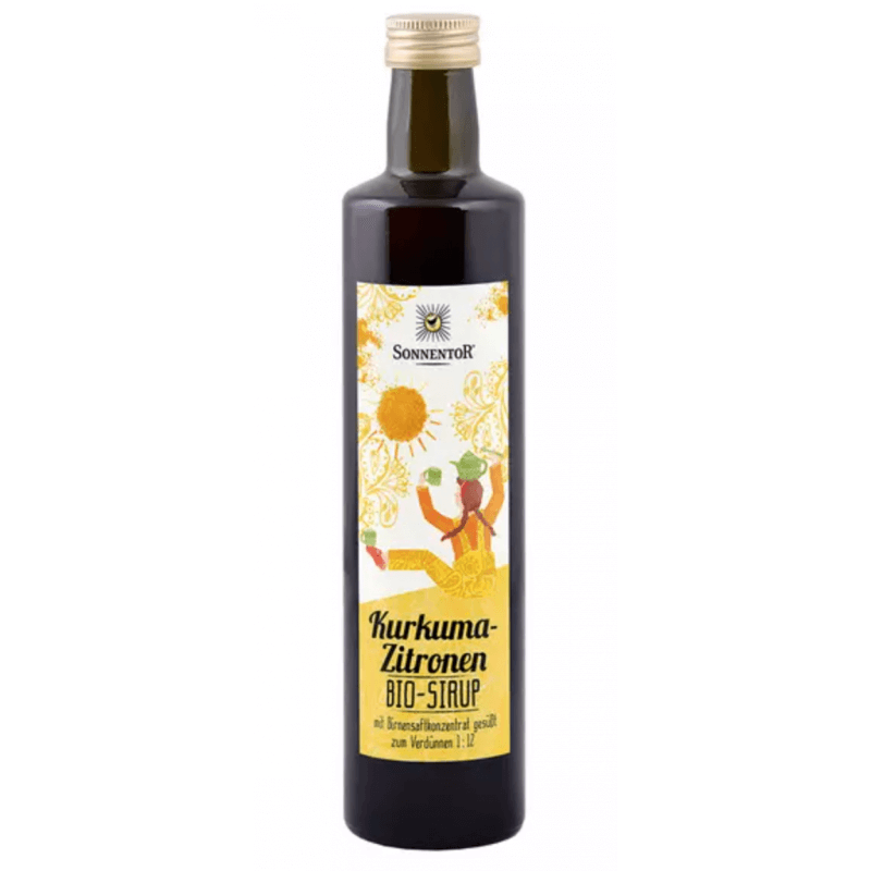 Sonnentor Turmeric Lemon Syrup Organic (500ml)