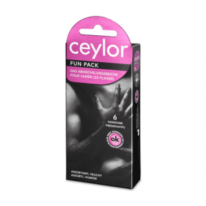 Ceylor condom fun pack (6 pieces)