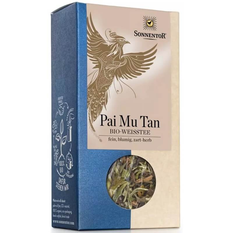 Sonnentor Thé Blanc Biologique Pai Mu Tan (40g)