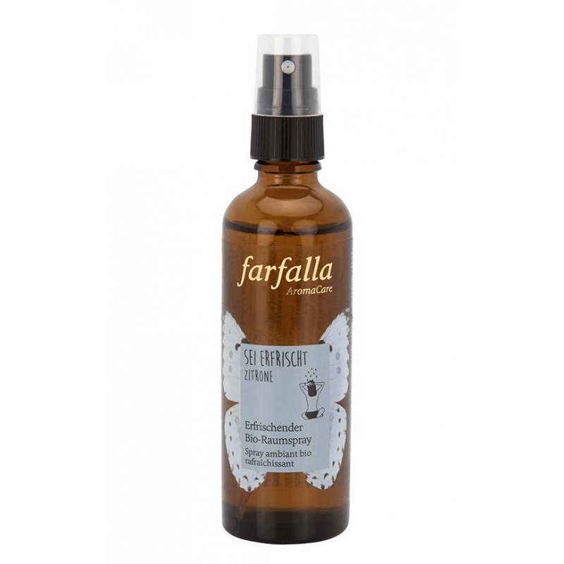 Farfalla Be Refreshed Lemon Organic Room Spray (75ml)