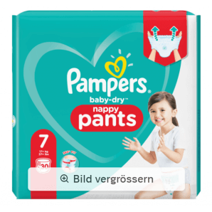 Pampers Baby Dry Pants Gr.7 17+kg XL (30 Stk)