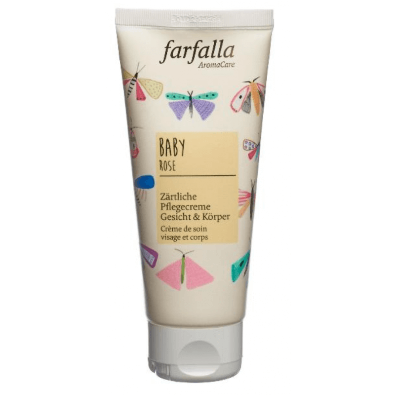 Farfalla Baby Tender Care Cream Face & Body Rose (100ml)
